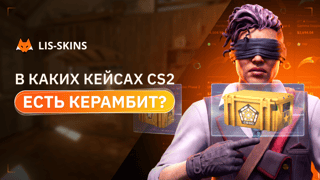 В каких кейсах CS2 есть Керамбит?